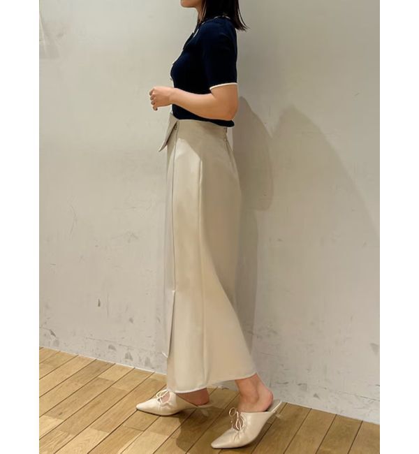 LAGUNAMOON「ウエストラペルアシンメトリースカート」|スカート|