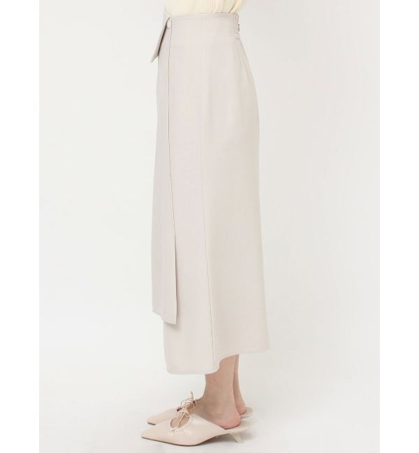 LAGUNAMOON「ウエストラペルアシンメトリースカート」|スカート|