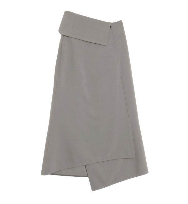 LAGUNAMOON「ウエストラペルアシンメトリースカート」|スカート|