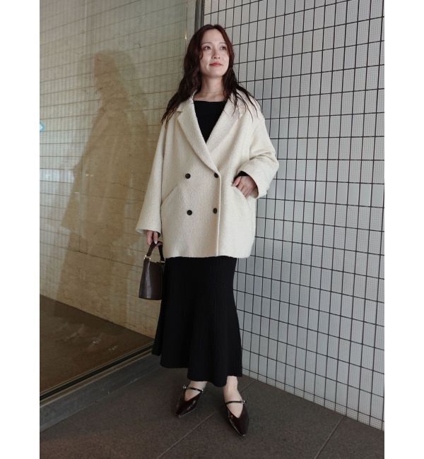 LAGUNAMOON「ネップツイードオーバージャケットコート」|その他|