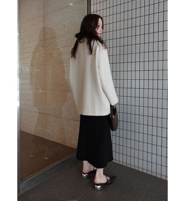 LAGUNAMOON「ネップツイードオーバージャケットコート」|その他|