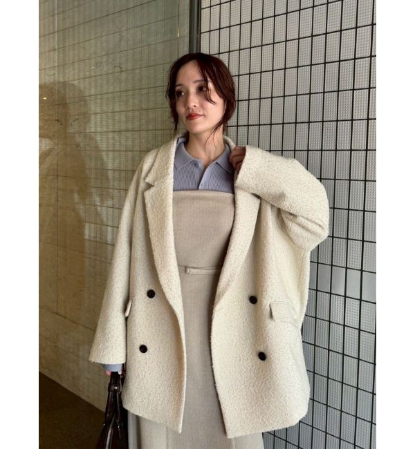 LAGUNAMOON「ネップツイードオーバージャケットコート」|その他|