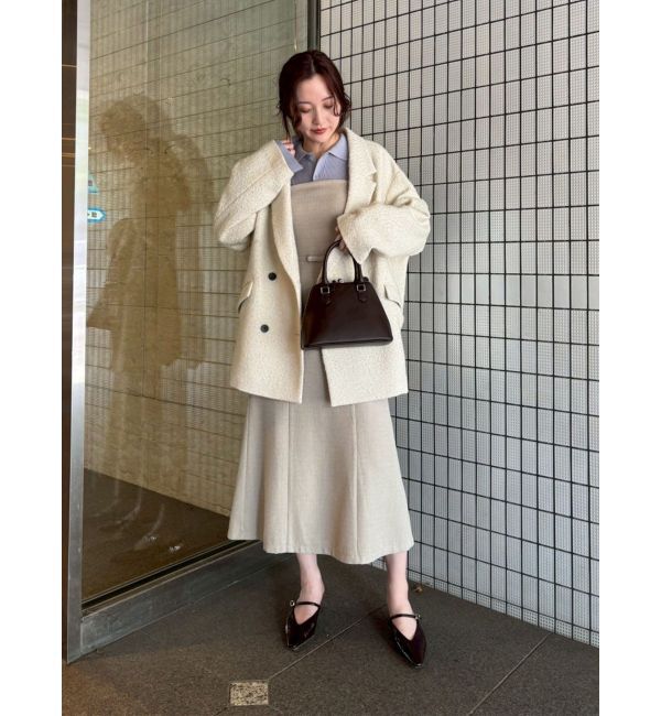 LAGUNAMOON「ネップツイードオーバージャケットコート」|その他|