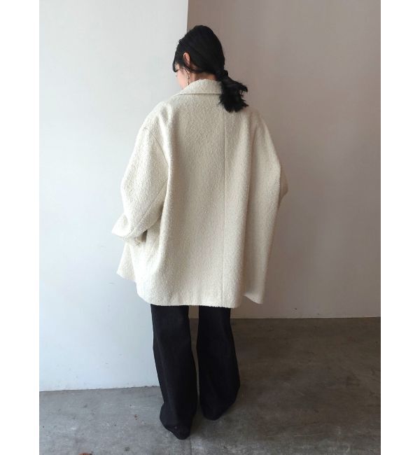 LAGUNAMOON「ネップツイードオーバージャケットコート」|その他|