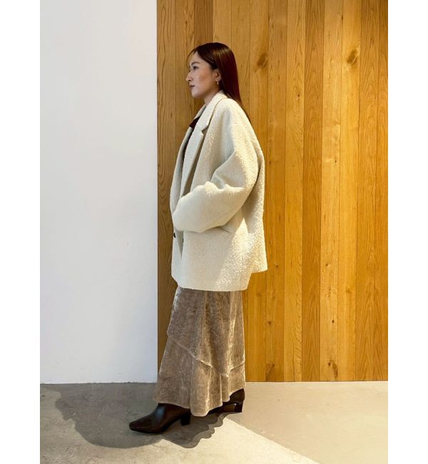 LAGUNAMOON「ネップツイードオーバージャケットコート」|その他|