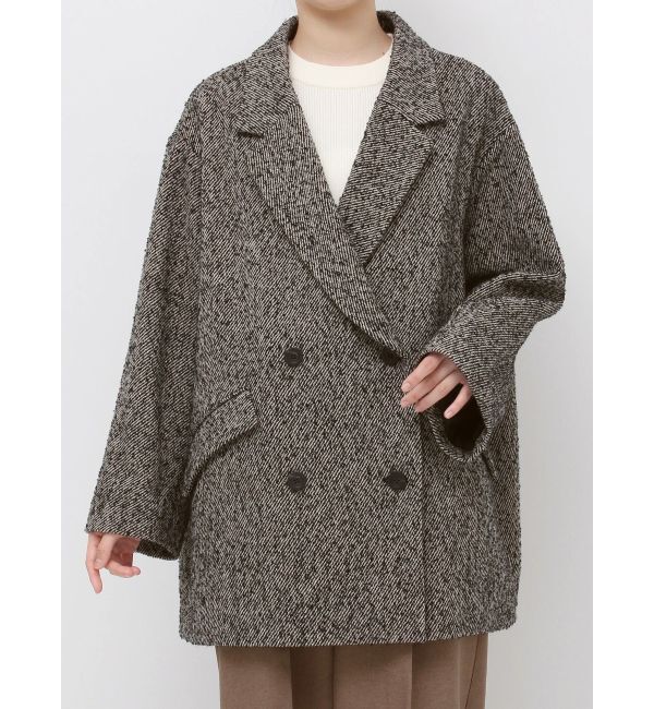 LAGUNAMOON「ネップツイードオーバージャケットコート」|その他|
