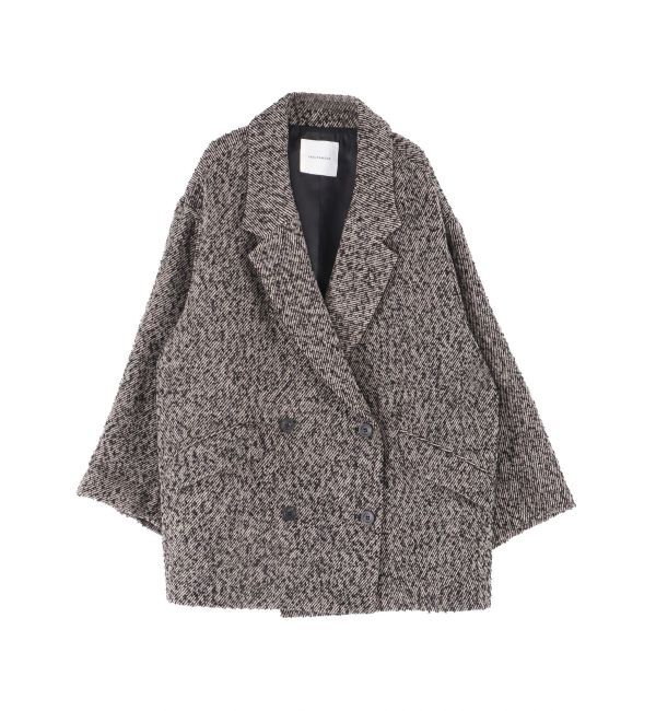 LAGUNAMOON「ネップツイードオーバージャケットコート」|その他|