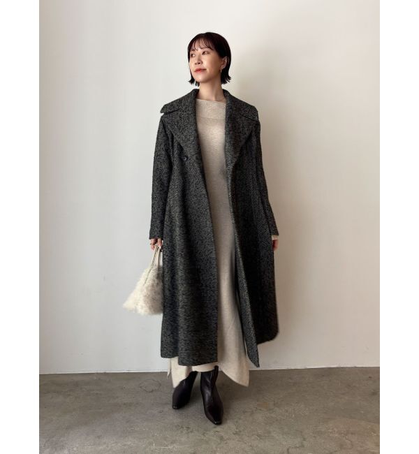 LAGUNAMOON「オフショルリブニットワンピース」|ワンピース|