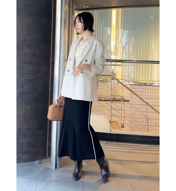 LAGUNAMOON「レイヤードライクリブニットプルオーバー」|ニット・セーター|