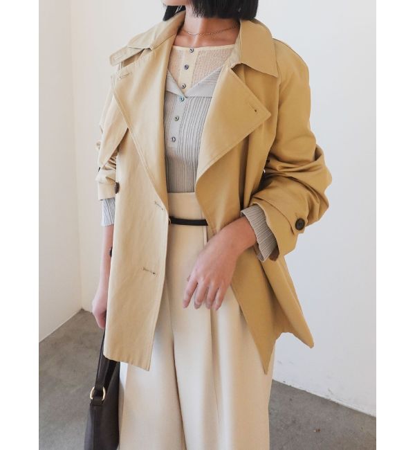 LAGUNAMOON「レイヤードライクリブニットプルオーバー」|ニット・セーター|