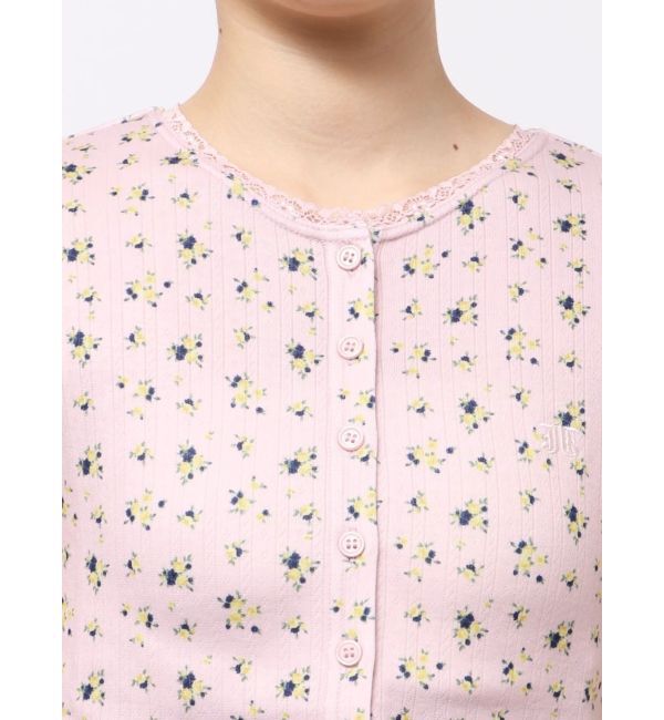 jouetie「フラワーカットカーデ【セット対応】」|カーディガン|