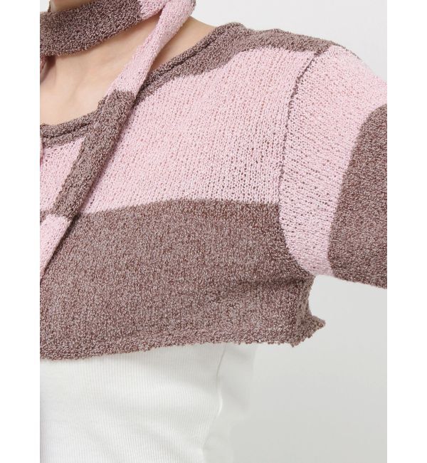 jouetie「ストールセットショートカーデ」|カーディガン|