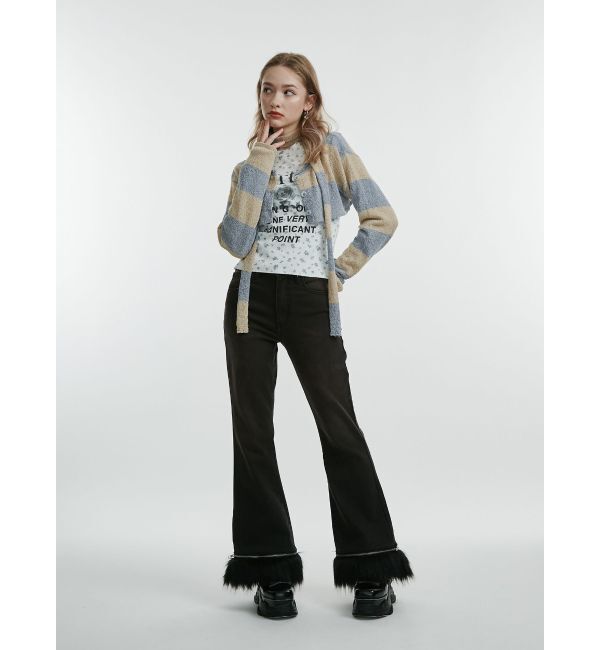 jouetie「ストールセットショートカーデ」|カーディガン|