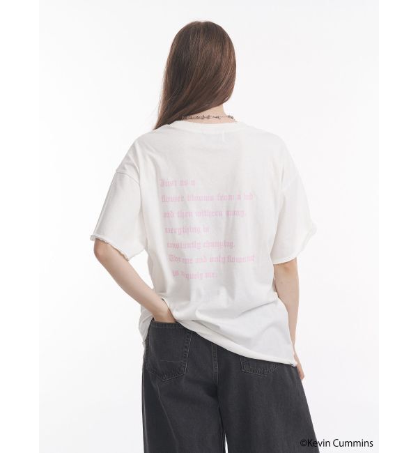 jouetie「【KevinCummins&times;jouetie】フォトダメージBIGTシャツ」|Tシャツ・カットソー|