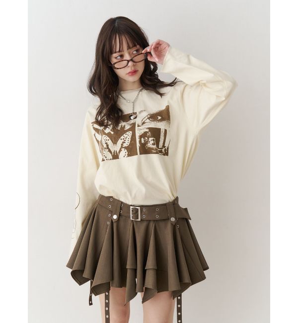 jouetie「ダメージグランジロンT」|Tシャツ・カットソー|