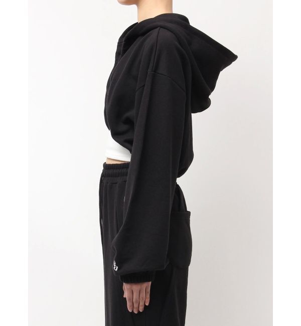 GYDA「GGショートスウェットボレロパーカー」|パーカー|