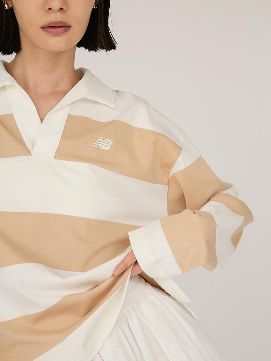 NEW BALANCE 「【New Balance for emmi】Rugby Long Sleeve」|Tシャツ・カットソー|BEG