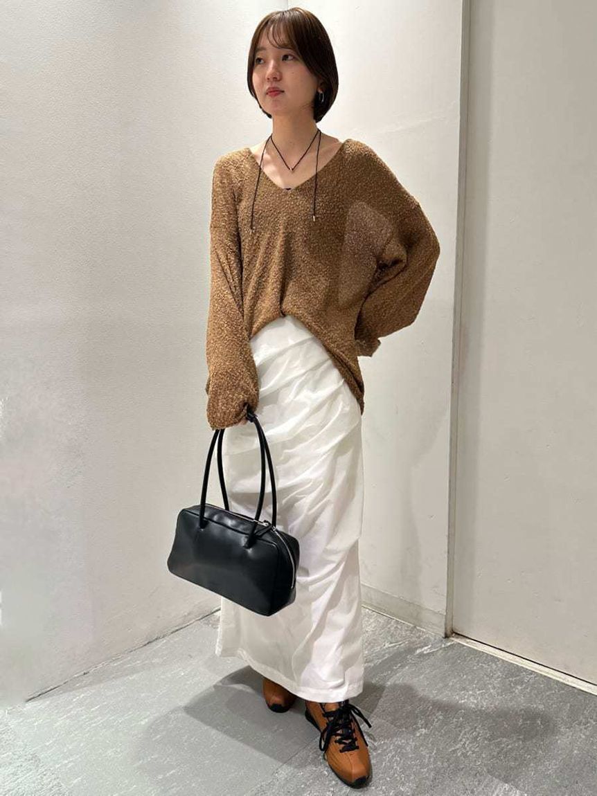 emmi atelier「ルーズニットプルオーバー」|ニット・セーター|