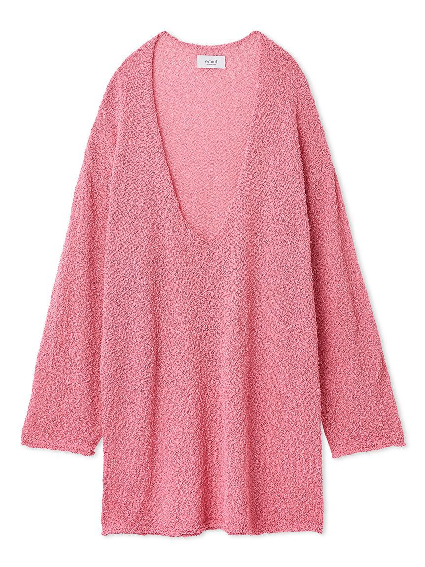 emmi atelier「ルーズニットプルオーバー」|ニット・セーター|PNK