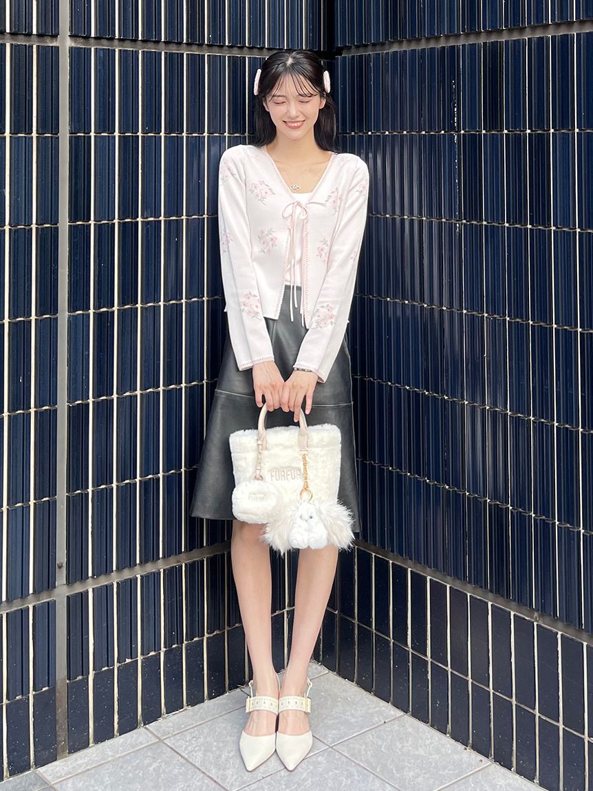 FURFUR「【限定カラー】エコファートートミニチャーム」|キーケース|