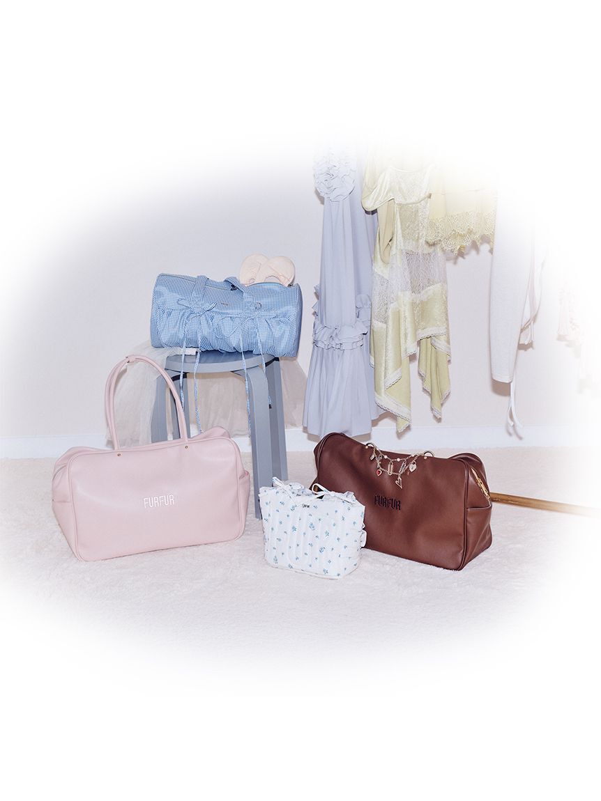 FURFUR「ロゴハートバッグチャーム」|キーケース|