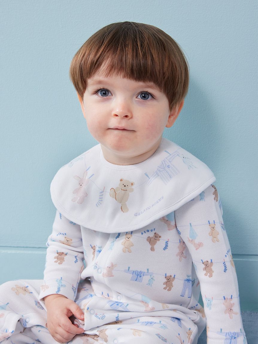 GELATO PIQUE KIDS & BABY「【BABY】ウォッシングアニマル柄スタイ」|スタイ|