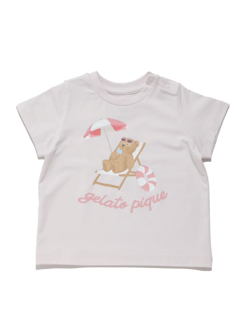 GELATO PIQUE KIDS & BABY「【BABY】【接触冷感】サマーベアワンポイントTシャツ」|その他ベビーウェア|