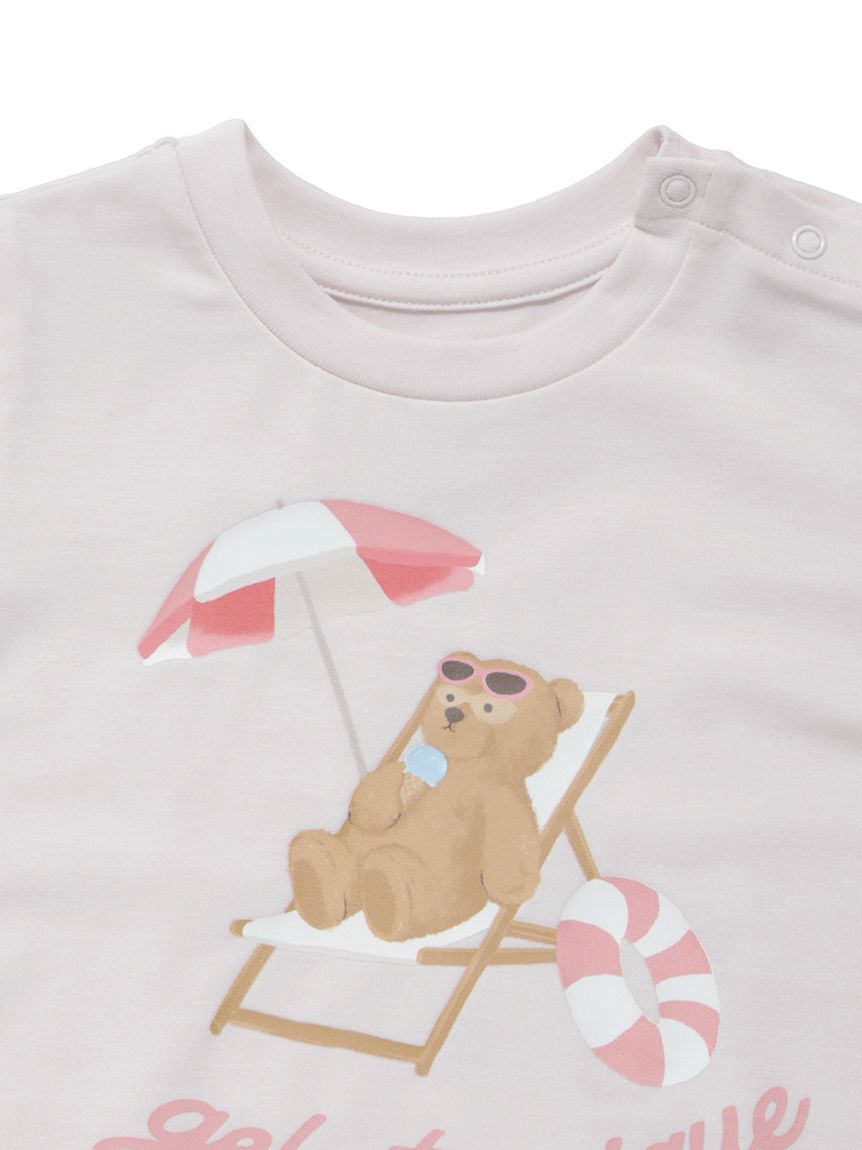 GELATO PIQUE KIDS & BABY「【BABY】【接触冷感】サマーベアワンポイントTシャツ」|その他ベビーウェア|