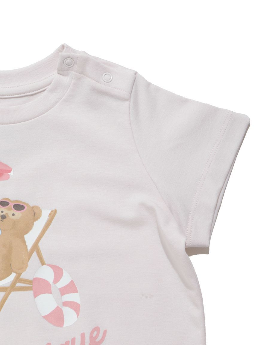 GELATO PIQUE KIDS & BABY「【BABY】【接触冷感】サマーベアワンポイントTシャツ」|その他ベビーウェア|