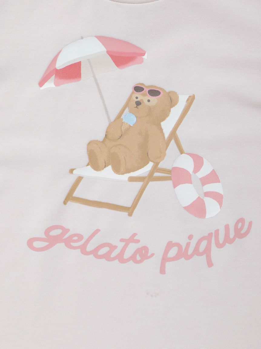 GELATO PIQUE KIDS & BABY「【BABY】【接触冷感】サマーベアワンポイントTシャツ」|その他ベビーウェア|