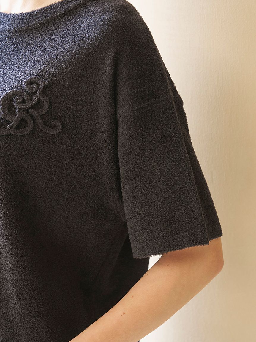 gelato pique「【JOEL ROBUCHON】【接触冷感】スムーズィーliteクールワンポイントロゴ刺繍プルオーバー」|ルームウェア|