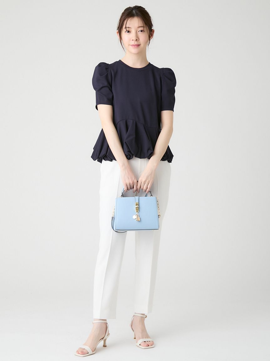 CELFORD「【洗える】【WEB・一部店舗限定カラー】バルーンヘムアシンメトリーポンチトップス」|Tシャツ・カットソー|