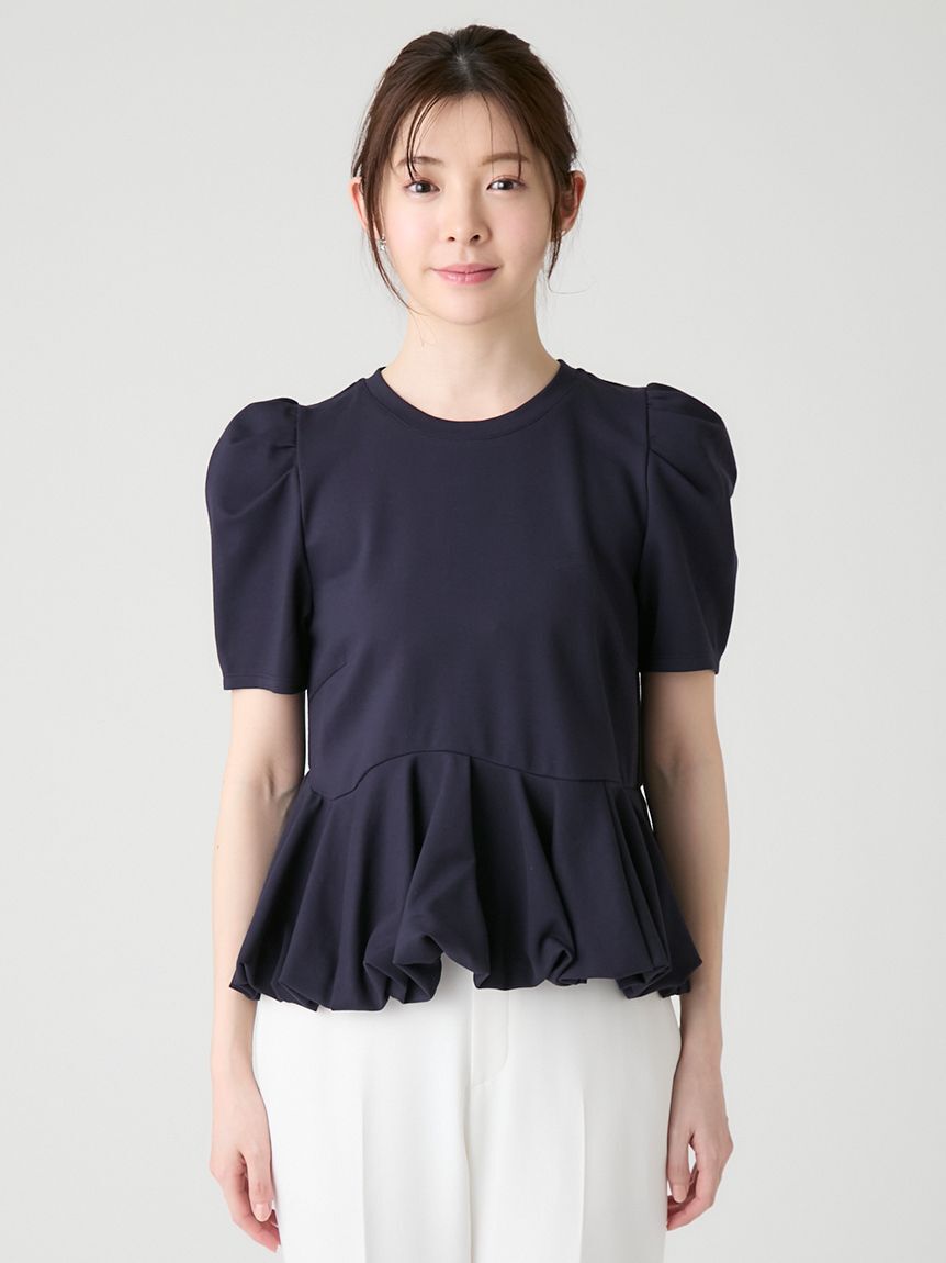 CELFORD「【洗える】【WEB・一部店舗限定カラー】バルーンヘムアシンメトリーポンチトップス」|Tシャツ・カットソー|
