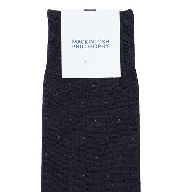 MACKINTOSH PHILOSOPHY「ピンドット ビジネスソックス」|ソックス|