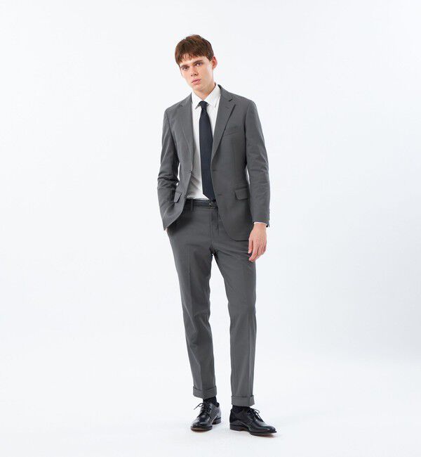 MACKINTOSH PHILOSOPHY「【2026春夏モデル】トロッター ジャケット#000（ナンバーゼロ）バーズアイストレッチ リサイクル」|テーラードジャケット|