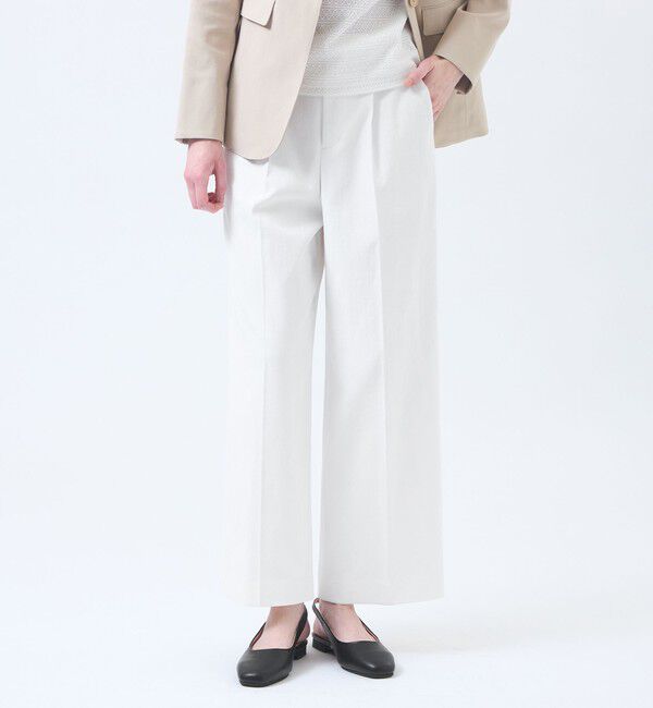 MACKINTOSH PHILOSOPHY「【WEB&一部店舗限定】ドライオックスワイドパンツ」|その他|ホワイト