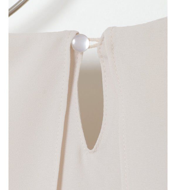 IKKA LOUNGE「ボリューム襟ブラウス」|シャツ・ブラウス|