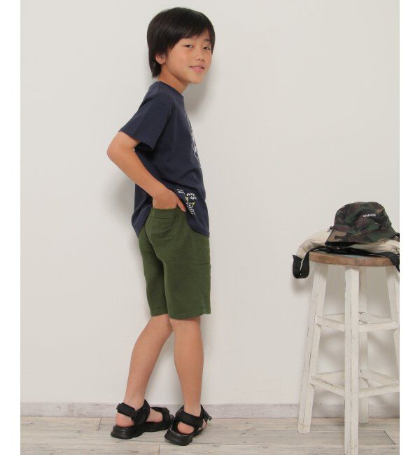 ikka kids「ストレッチパナマハーフパンツ（120~160cm）」|その他|