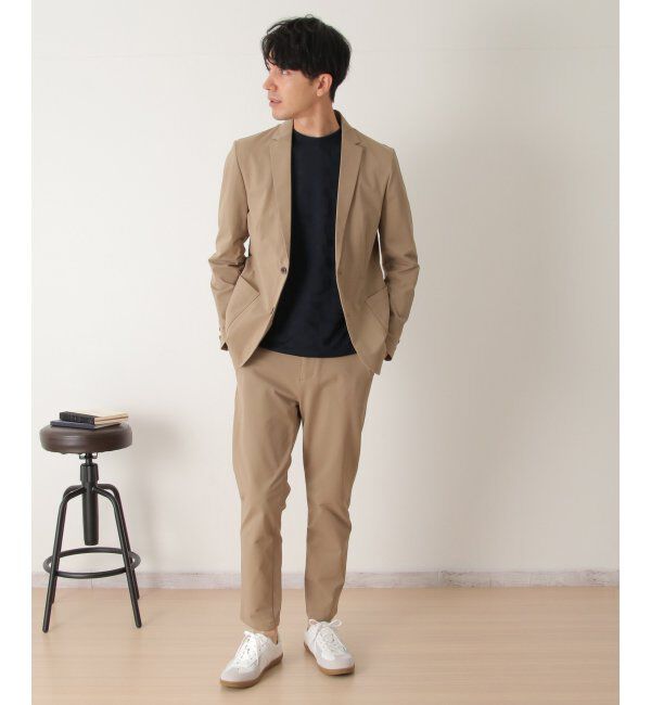 ikka「リンクスジャガードジオメTシャツ」|Tシャツ・カットソー|