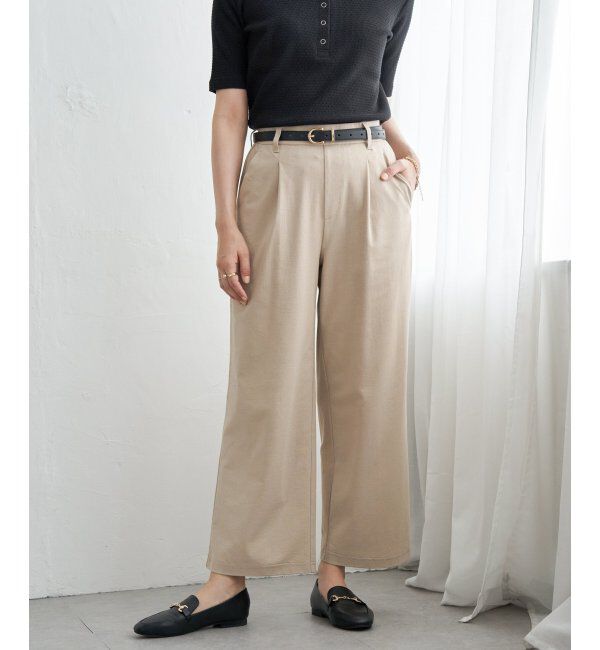 IKKA LOUNGE「【セットアップ対応】GOKU楽ワークワイドパンツ」|その他|