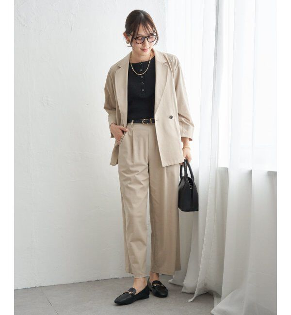 IKKA LOUNGE「【セットアップ対応】GOKU楽ワークワイドパンツ」|その他|