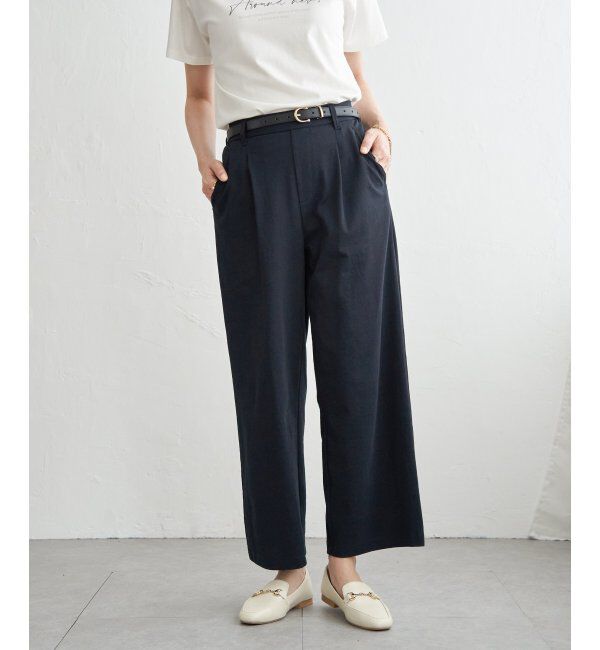 IKKA LOUNGE「【セットアップ対応】GOKU楽ワークワイドパンツ」|その他|