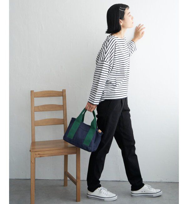 Lbc with Life「キャンバス仕切りミニトートバッグ」|その他|