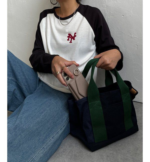 Lbc with Life「キャンバス仕切りミニトートバッグ」|その他|