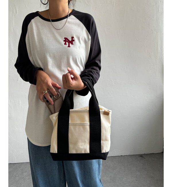 Lbc with Life「キャンバス仕切りミニトートバッグ」|その他|