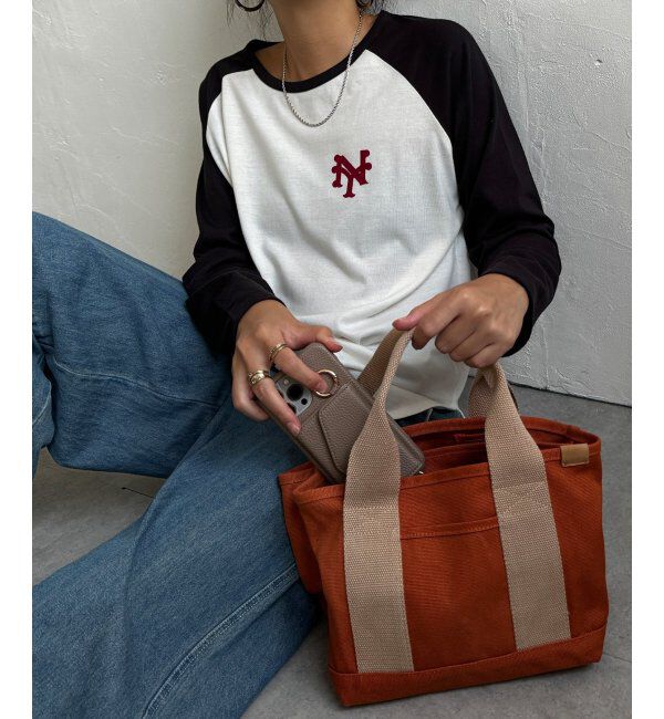 Lbc with Life「キャンバス仕切りミニトートバッグ」|その他|