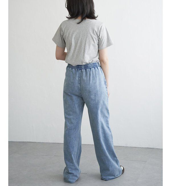 VENCE share style「【セットアップ対応】ケミカルスウェットパンツ」|スカート|