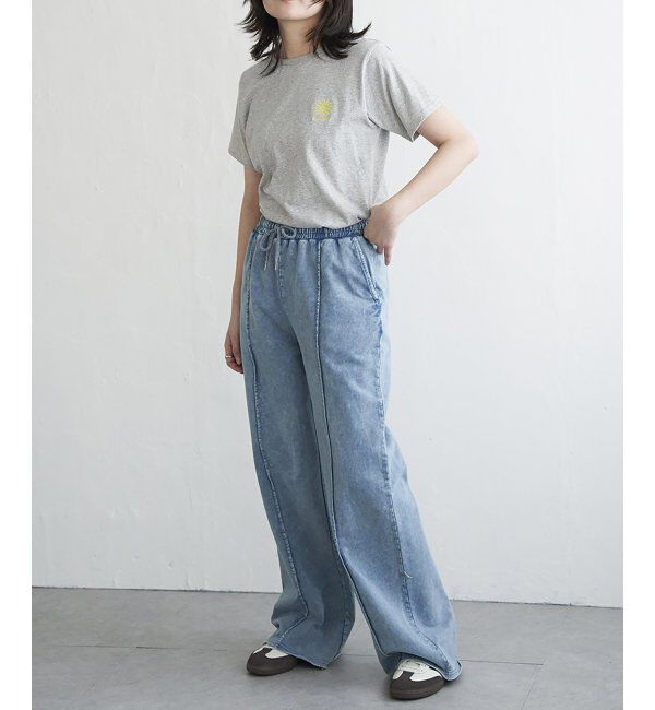 VENCE share style「【セットアップ対応】ケミカルスウェットパンツ」|スカート|