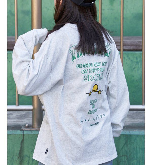 VENCE share style「THRASHER スラッシャー マークゴンザレスロゴロンＴ」|Tシャツ・カットソー|