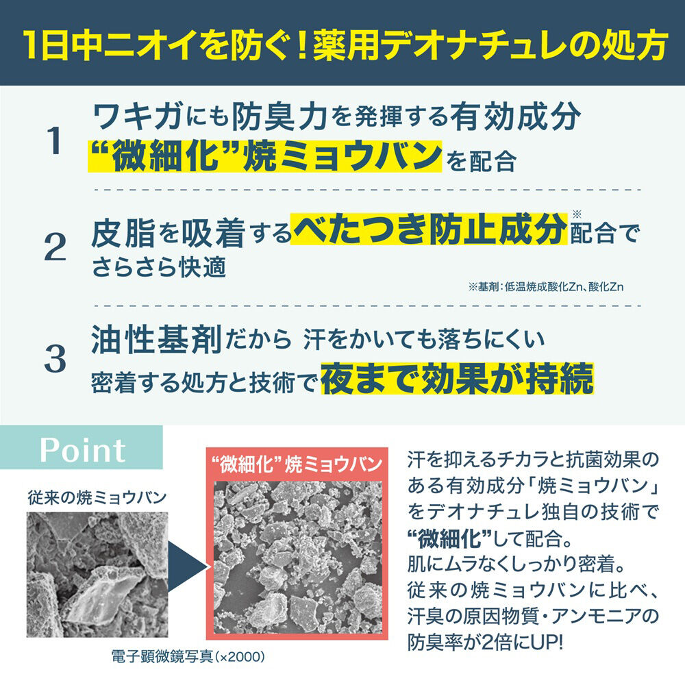  「デオナチュレ 薬用ソフトストーンW (20g)」|その他|